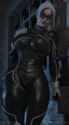 1girls 3d absurd_res ass big_ass big_breasts black_cat_(insomniac) black_cat_(marvel) breasts bubble_ass bubble_butt cga3d curvaceous curvy curvy_female curvy_figure erotichris felicia_hardy female female_focus female_only large_breasts lipstick looking_at_viewer marvel marvel_comics red_lips red_lipstick solo solo_female solo_focus spider-man_(insomniac_series) spider-man_(ps4) spider-man_(series) straight_hair thick_ass thick_thighs tight_clothing voluptuous voluptuous_female white_hair wide_hips