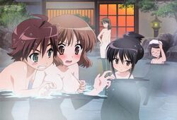 nude nude_filter ogata_matake photoshop pointy_chin shakugan_no_shana shana undressing yoshida_kazumi