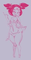 1girls 2d 6_arms alternate_version_available areolae barefoot breasts chipperflip color completely_nude completely_nude_female fangs female female_only full_body muffet multi_arm multi_limb naked naked_female nipples nude nude_female pussy short_hair small_breasts smile solo solo_female tagme undertale undertale_(series)