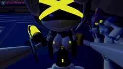 1boy 2023 2girls 3d animated brass brass_(medarot) cumminham female female_on_top fembot femdom flat_chest glitch_productions glowing glowing_eyes human_on_robot looking_at_viewer male male_human male_pov medabots medarot mp4 murder_drones pov pov_eye_contact robot robot_girl samtrix sfm small_breasts sound source_filmmaker tagme tail thick_thighs video yellow_eyes