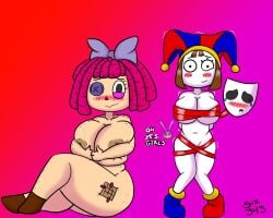gangle (the amazing digital circus) from glitch productions by six343