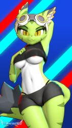 anthro corazon_tea feline female freedom_planet freedom_planet_2 looking_at_viewer tbwinger92 video_games wildcat