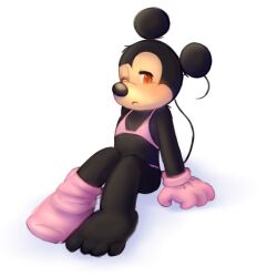 disney femboy furry lingerie male mickey_mouse mouse white_background