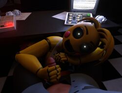 toy chica (fnaf) from five nights at freddy's by heretic3d
