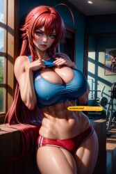 rias gremory from high school dxd by diffusionlad