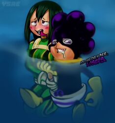 ahe_gao animated blush breast_grab breast_squeeze breasts drooling froppy funny grabbing_own_breast hand_on_breast handjob handjob_with_gloves minoru_mineta my_hero_academia partially_submerged penis penis_out self_upload sex tagme tsuyu_asui video video_games winking_at_viewer ysae