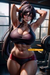 akeno himejima from high school dxd by diffusionlad