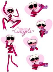 gangle (the amazing digital circus) from glitch productions by dxmonnartbox