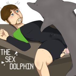 dolphin gay goulartehentai male_penetrated vinesauce vinny_(vinesauce) zoophilia