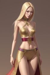 ai_generated asian asian_female blonde_hair blonde_hair elegant exotic long_hair oriental pale-skinned_female pale_skin slim slim_waist straight_hair villogorath