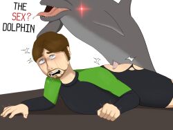 dolphin dolphin_rape gay goulartehentai vinesauce vinny_(vinesauce) zoophilia