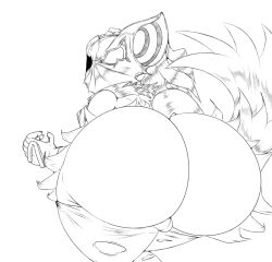 1boy 1male ass ass_focus balls big_ass big_butt bubble_ass bubble_butt femboy huge_ass huge_butt infinite_(sonic) sega sonic_(series) sonic_the_hedgehog_(series) thick_ass thick_thighs thighs ultimateshadow