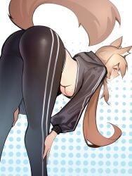 1girls after_exercise animal_ear_fluff animal_ears arknights ass ass_focus ass_visible_through_thighs athletic athletic_female bent_back bent_forward bent_over big_ass big_breasts big_butt big_thighs blonde_hair blush breasts breasts_out brown_eyes bubble_ass bubble_butt busty butt calves curvaceous curvy dat_ass dem_legs embarrassed exhausted female female_only fit fit_female gym_clothes hair_between_eyes half-closed_eyes hands_on_knees hands_on_legs hands_on_own_knees head heavy_breathing highres hoodie horse_ears horse_girl horse_tail huge_ass huge_breasts huge_butt huge_thighs kemonomimi large_ass large_breasts large_butt large_thighs leggings legs light-skinned_female light_skin long_hair long_sleeves looking_at_viewer looking_back looking_back_at_viewer massive_ass massive_butt massive_thighs midriff nearl_(arknights) ninra no_bra no_sex nose open_mouth ponytail posing round_ass round_butt seductive seductive_gaze seductive_look seductive_pose shiny_ass slim_waist solo sportswear steam steaming_body sweat sweatdrop sweating tail thick_ass thick_legs thick_thighs thighs tight_clothing tight_pants tights tired underboob very_long_hair voluptuous white_hair wide_thighs yellow_eyes yoga_pants