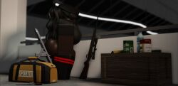 1girls 3d ass big_ass big_breasts breasts cometrr34 dark-skinned_female gun roblox roblox_avatar roblox_game robloxian robloxian_mia_khalifa self_upload tagme those_who_remain