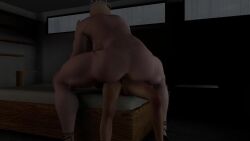 amazon big_ass big_breasts cowgirl_position cum_in_pussy cum_inside female_on_top h3mmo hotel larger_female muscular_female size_difference smaller_male tagme taller_female taller_girl thick_thighs video