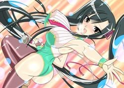 ass blush breasts cleavage kan&#039;u_unchou_(koihime) koihime&dagger;_(series) koihime_musou nipples