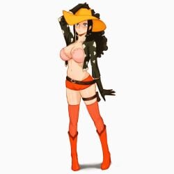 1girls adult adult_female belly belly_button black_hair black_hair_female blue_eyes blue_eyes_female blush blush_face blushing_female breasts busty busty_female busty_girl cleavage collarbone female female_focus female_only fingers full_body futz_11 groin hat knees large_breasts lean_figure leggings legs legwear long_hair looking_at_viewer mature mature_female midriff narrow_waist navel nico_robin one_piece over-kneehighs simple_background slender_body slender_waist slim_waist solo stockings thigh_highs thighhighs thighs white_background