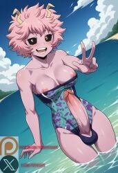 1futa abdomen ai_generated balls big_penis blush_breasts breast_grab breasts breasts_out cock cum dick dickgirl erection eyes futa_focus futa_only futanari hair huge_cock legs light-skinned_futanari long_hair looking_at_viewer low-angle_view medium_breasts mina_ashido mina_ashiro my_hero_academia naked naked_futanari nipple_slip nipples nude nude_futanari nudity penis precum shemale solo standing sweat uncensored