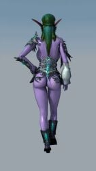 1girls 3d animated big_ass big_breasts blizzard_entertainment bouncing_breasts f-kn green_hair night_elf purple_skin pussy tyrande_whisperwind voluptuous voluptuous_female walk_cycle warcraft wide_hips world_of_warcraft