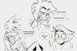 alastor (hazbin hotel) from hazbin hotel by adam dragonn