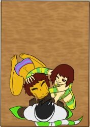 3boys :>= alternate_version_available angry_dragon anteater_face black_hair blowjob blowjob_face brown_hair chara closed_eyes dark-skinned_male dark_skin eyes_hidden femboy femboy_chara femboy_frisk frisk girly half_dragon huge_cock hung_femboy hung_trap light-skinned_male lingerie lip_gloss male male/male male_chara male_frisk male_on_femboy male_on_hung_femboy maledom mellochild97 naked oc penis penis_size_difference rai_sol(solgain) seraphic_chill shocked_expression siliva size_difference stretched_lips undertale undertale_au wet wet_cock yaoi