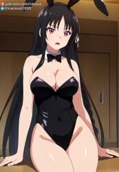 ai_generated anime bunny_girl bunnysuit classroom_of_the_elite horikita_suzune large_breasts ranwai stable_diffusion youkoso_jitsuryoku_shijou_shugi_no_kyoushitsu_e