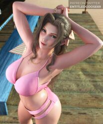 aerith gainsborough from final fantasy by entitledgoose