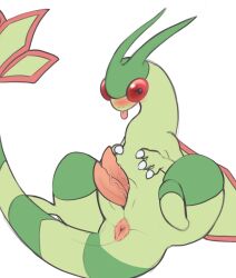 3_fingers absurd_res after_sex after_vaginal all_fours anus ass blush blush_lines bodily_fluids butt_focus cute_fangs diphallia diphallism dragon dripping featureless_feet feet feral fingers flygon generation_3_pokemon genital_fluids genitals green_body happy hi_res long_neck looking_forward looking_pleasured male membrane_(anatomy) membranous_wings multi_genitalia multi_penis multicolored_body nintendo nude open_mouth penis plump_labia pokemon pokemon_(species) presenting presenting_hindquarters pussy raised_tail simple_background solo tail thick_thighs three-quarter_view tongue tongue_out true_fossil_soul two_tone_body white_background wide_hips wings