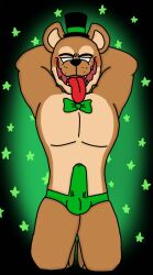 furry male male_only penis popgoes_(character) tongue toony weasel yiff