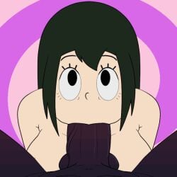 animated animation asui_beru beru_asui big_penis blowjob boku_no_hero_academia deepthroat female huge_cock hypnosis milf my_hero_academia nap´sart nomu