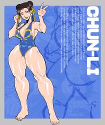 chun-li from street fighter by brycecarringto5