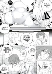 adell after_sex breasts censored_penis comic_page completely_nude completely_nude_female cum cum_in_pussy disgaea disgaea_2 large_breasts mokomoko_yanakku nippon_ichi_software pussy rozalin