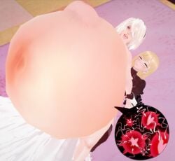 1futa 1girls 3d ahe_gao cosplay cowgirl_position crossover crossover_cosplay crybabyfuta cum cum_in_pussy cum_overflow cumflated_belly cumflation duo female futa_on_female futanari gyaru high_heels huge_ass huge_breasts huge_cock hyper_belly hyper_impregnation hyper_penis impregnation kitagawa_marin koikatsu multiple_ova nier:_automata ovum_with_heart pleasure_face sex smiling_at_viewer sono_bisque_doll_wa_koi_wo_suru stomach_bulge tagme v_sign vaginal_penetration white_hair yorha_2b