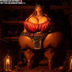 1girls 4k ai_generated bbw big_breasts breasts breasts chubby chubby_female female female female_only herba highres hips huge_breasts large_breasts massive_thighs matronai_(artist) patreon patreon_username pinup solo solo_female solo_focus stable_diffusion thick_legs thick_thighs thighs twitter_username under_the_witch wide_hips witch