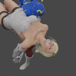 2girls 3d animated big_ass big_breasts bondage bride carrying carrying_partner chun-li crossover female female_only mrincognito9172 nina_williams no_sound street_fighter street_fighter_6 tagme taped_mouth tekken tekken_8 unconscious video walk_cycle walking yuri