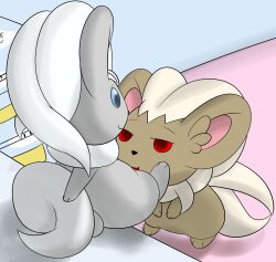 chinchilla cinccino fur furry pokémon_(species) pokemon shiny_cinccino shiny_pokemon tagme yiff yumei