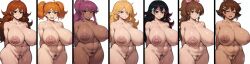 7girls ai_generated arms_behind_back arrow_funk b-side_girlfriend b3_gf_(blazethewolf55) barbara_(abo_bora) barbara_(arrow_funk) big_breasts black_eyes black_hair blush breasts brown_hair closed_eyes closed_mouth collage collarbone cowboy_shot creamballz d-side_girlfriend dark-skinned_female dark_skin female female_only freckles friday_night_funkin friday_night_funkin_(b-side) friday_night_funkin_(b3_mod) friday_night_funkin_(d-side) friday_night_funkin_(neo) friday_night_funkin_mod friday_night_funkin_soft girlfriend_(friday_night_funkin) hair_over_one_eye hairpin hairtie half-closed_eyes huge_breasts kunaboto_(style) large_breasts long_hair looking_at_viewer medium_hair messy_hair multicolored_hair multiple_girls multiple_images navel neo_girlfriend_(mr.moisty) nipples nude open_mouth orange_hair pink_hair plump ponytail presenting pubic_hair purple_hair pussy red_hair short_hair smiling smug soft_gf sweat thick_thighs thighs twintails two_tone_hair voluptuous white_background wide_hips worried