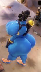 1girls 2020s 2024 3d 3d_(artwork) 5_fingers ass ass_cleavage big_ass big_breasts big_thighs blue_flip_flops blue_latex bodysuit bottom_heavy breasts cand3d clothing dat_ass dispenser_(team_fortress_2) eyelashes feet female female_focus female_only fempyro flip_flops fully_clothed giant_ass gloves hi_res highres huge_ass hyper hyper_ass large_ass large_breasts large_thighs latex latex_gloves latex_suit neon_sign pyro round_ass rule_63 slim_waist solo solo_female solo_focus tagme team_fortress_2 thick_thighs thighs valve weapon wide_hips