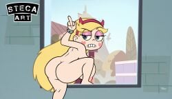 angry angry_face areola_slip ass ass_cheeks back_view bare_ass bare_butt big_ass big_butt blonde_female blonde_hair blue_eyes bubble_ass bubble_butt butt_cheeks completely_naked completely_naked_female completely_nude completely_nude_female dat_ass dat_butt disney disney_channel disney_xd edit fat_ass fat_ass_cheeks fat_butt female flipping_off huge_ass huge_boobs huge_breasts huge_butt indoors large_ass large_butt leg_lift light_skinned_female long_hair looking_at_viewer looking_back massive_ass massive_breasts middle_finger naked naked_female nipples nude nude_edit nude_female nude_filter sideboob solo star_butterfly star_vs_the_forces_of_evil steca thelazyart thick_ass thick_butt white_female window wristwear yellow_hair