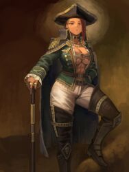 1girls boob_window female female looking_at_viewer rogue_trader soldat warhammer_(franchise) warhammer_40k