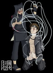 2boys being_undressed bondage boner bound_arms boy_rape erection forced forced_yaoi gay inuzuka_kiba kankuro kneeling make_up makeup male male_only male_rape_victim mesh_shirt multiple_boys naruto open_clothes open_shirt penis pyrogina rape restrained shirt source_request string strings tattoo tentacle tentacle_on_male tentaclejob undressing yaoi