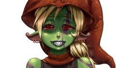 blonde_hair goblin goblin_futanari green_skin laugh lips majalis mouth selkie_(tales_of_androgyny) tales_of_androgyny