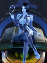 1girls cortana female finalizer14 halo_(series) looking_at_viewer