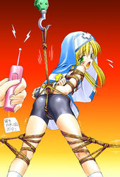 bondage bridget crotch_rope guilty_gear humiliation nipples nonude rule_63 spark_utamaro toys vibrator