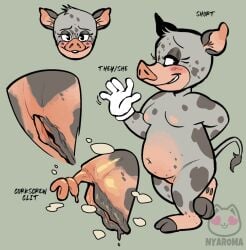 breasts female nyaroma pig spotted_body toontown_corporate_clash toontown_online