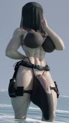 1futa 3d 3d_model abs absurd_res absurd_resolution absurdres artist_name ball_bulge belt big_balls big_breasts big_penis bikini bikini_bottom bikini_top cock_bulge cock_ring dick_root erection face_covered futa_only futanari helmet holster holsters huge_breasts huge_cock human in_water large_balls large_breasts large_cock large_penis light-skinned_futanari light_skin long_penis monsterdongsart muscular muscular_futanari netting nokk_(rainbow_six) obscured_face ocean peeking_out penis penis_cleavage rainbow_six rainbow_six_siege see-through see-through_clothing shaved_crotch shiny_skin shushing solo stretched_clothing stretching tom_clancy toned toned_female toned_futa vein veiny_penis water