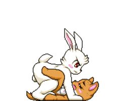 naughty rabbit fan art