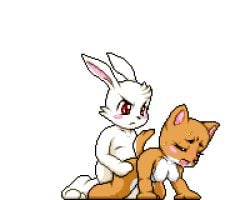 naughty rabbit fan art