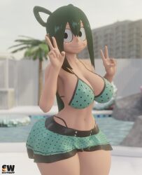 asui tsuyu from boku no hero academia by snippwapp