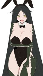 bunny_ears bunny_girl bunnysuit leotard reptilia_queen scp-682 scp_foundation